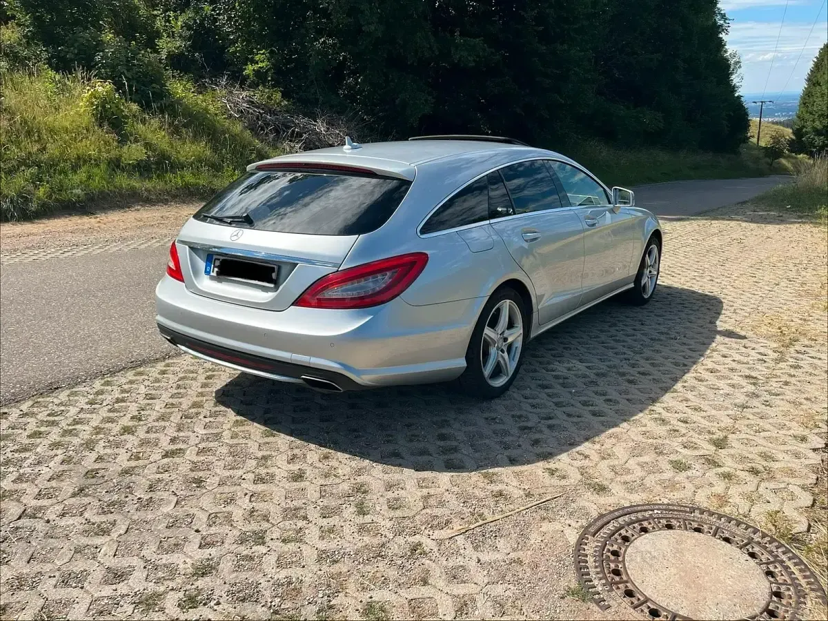 Gebraucht Mercedes CLS500 Shooting Brake 408 PS (300 kW) 2013 Silber Kombi
