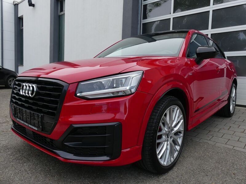 Tangorot metallic Gebraucht 2019 Audi Q2 S-Line SUV | 28.900 € (Teuer) - Bild 1/4