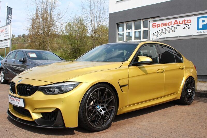Gelb metallic Gebraucht 2018 BMW M3 Competition Edition Limousine | 80.000 € - Bild 1/4