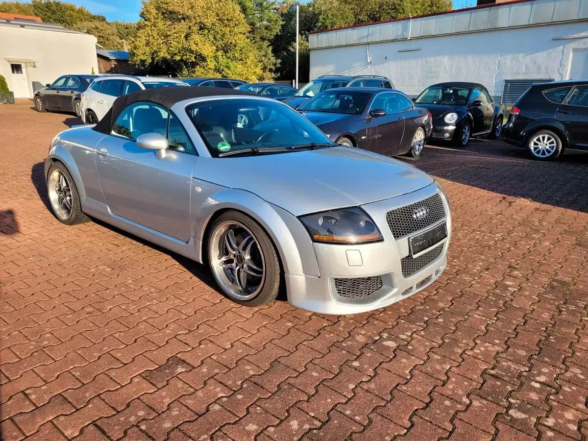 Gebraucht Audi TT Roadster Sport 179 PS (131 kW) 2003 Silber Cabrio