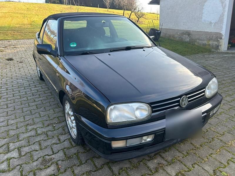 Blau Gebraucht 1996 VW Golf Cabriolet Cabrio | 600 € (Guter Preis) - Bild 1/4