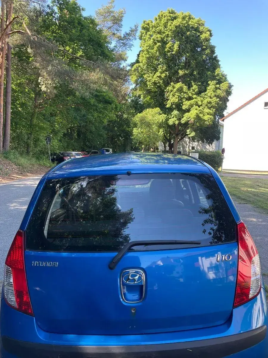 Gebraucht Hyundai i10 Classic 69 PS (50 kW) 2010 Blau Kleinwagen