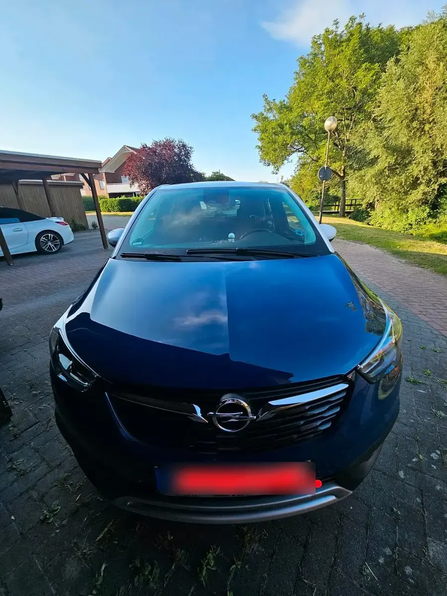 Gebraucht Opel Crossland 83 PS (61 kW) 2019 Blau SUV