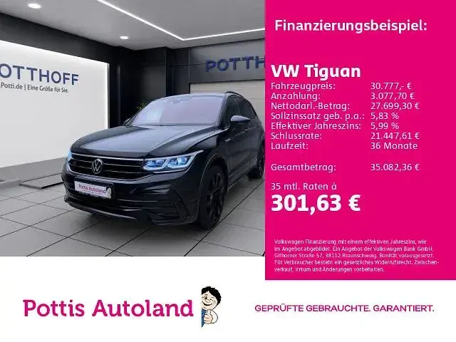 Gebraucht VW Tiguan R-line 200 PS (147 kW) 2022 SUV