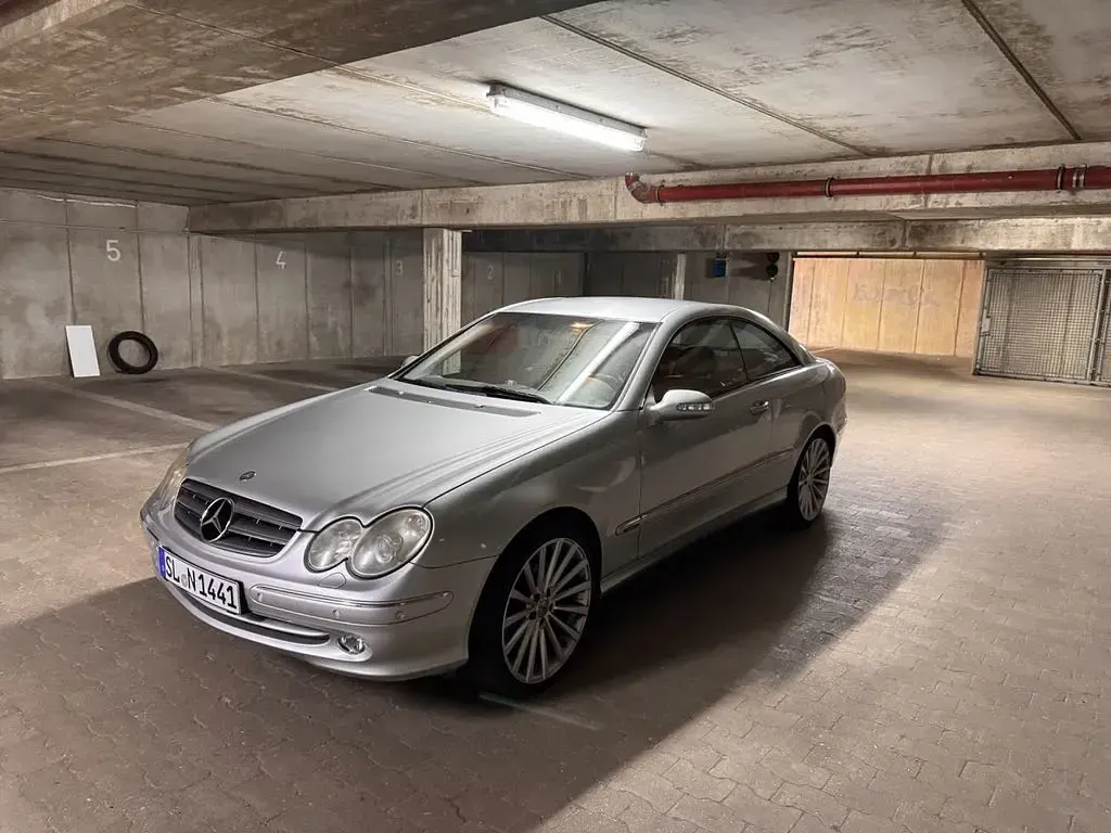 Gebraucht Mercedes CLK200 Elegance 164 PS (120 kW) 2005 Silber Coupé