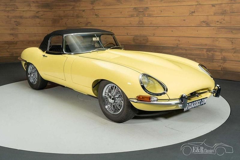 Gebraucht Jaguar E-Type 265 PS (194 kW) 1965 Gelb Cabrio