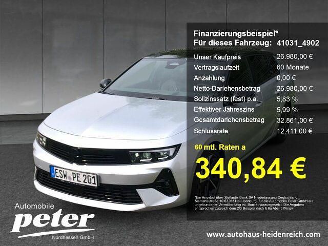Silber Gebraucht 2025 Opel Astra Kombi | 26.980 € (Fairer Preis) - Bild 1/4