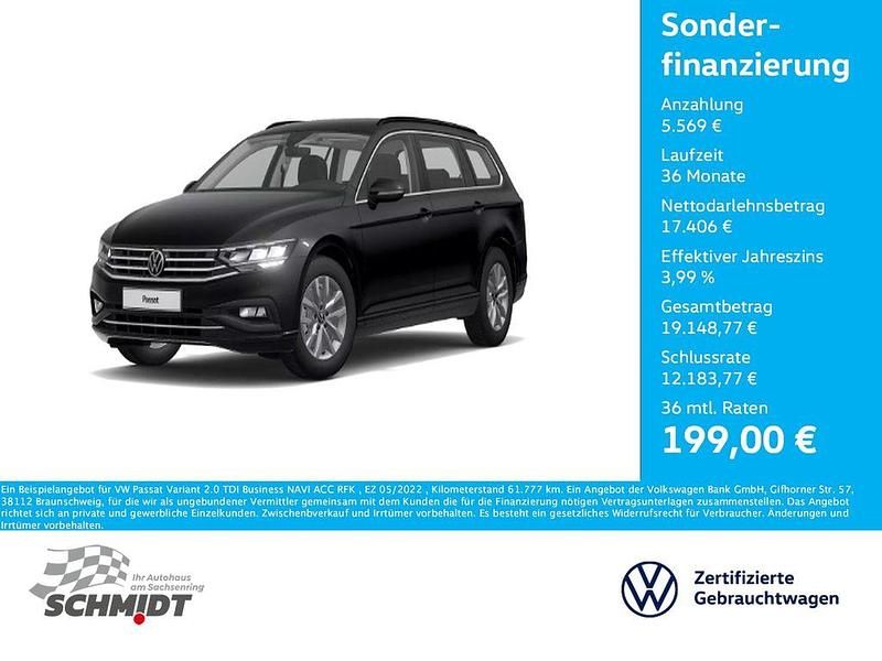Deep black perleffekt Gebraucht 2022 VW Passat Business Kombi | 22.975 € (Guter Preis) - Bild 1/4
