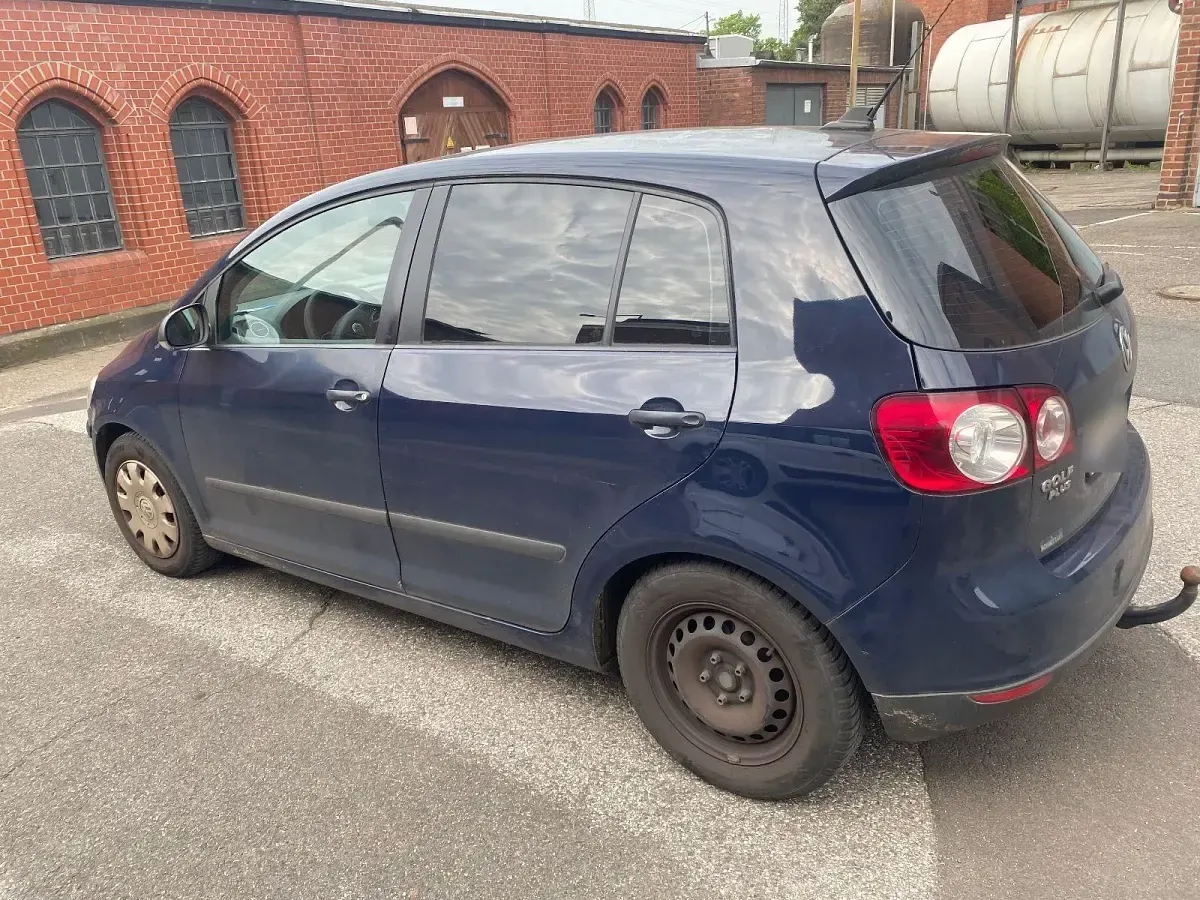Gebraucht VW Golf Plus Cross 105 PS (77 kW) 2007 Blau Van / Kleinbus