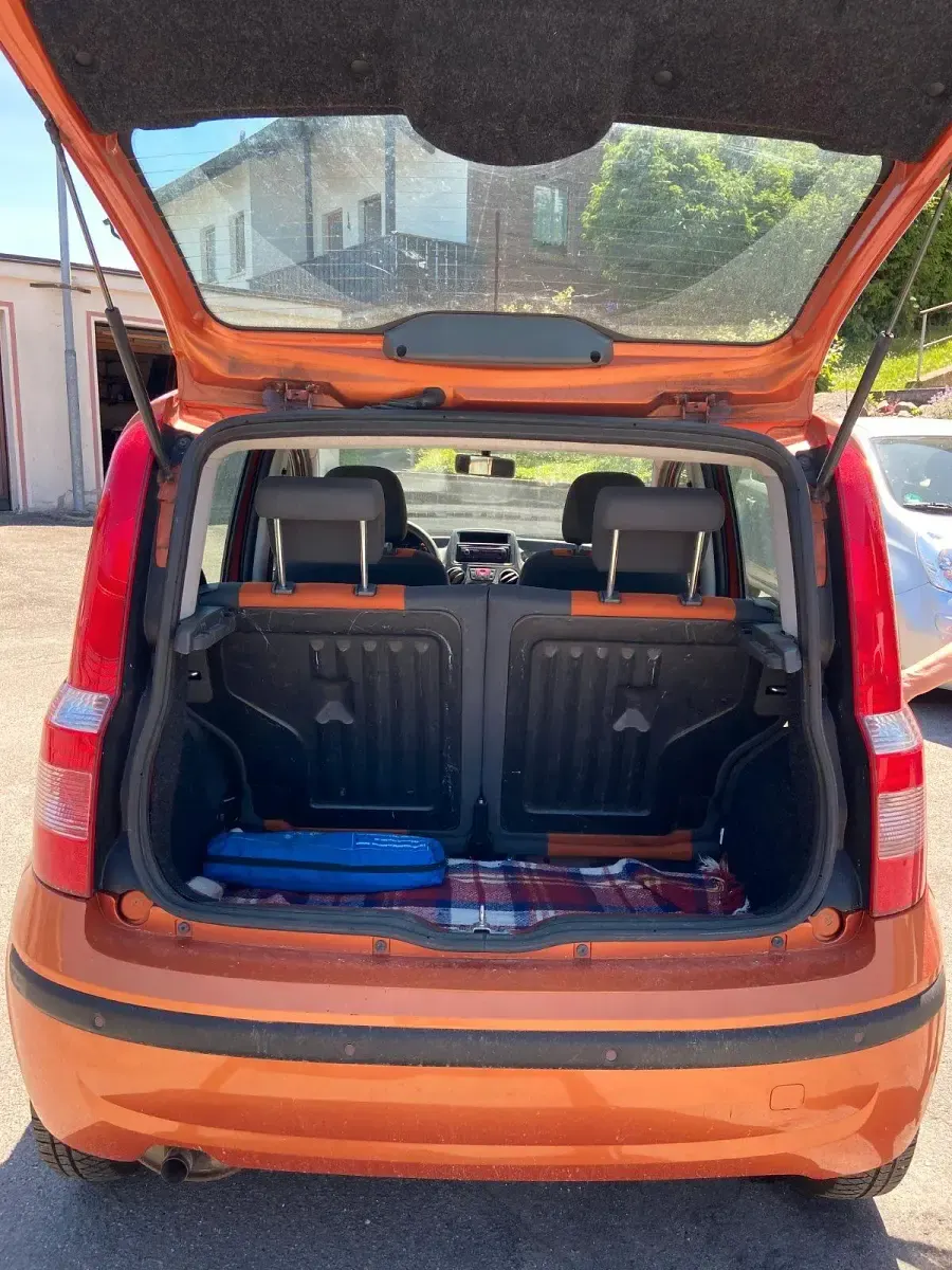 Gebraucht Fiat Panda 60 PS (44 kW) 2009 Orange Kleinwagen