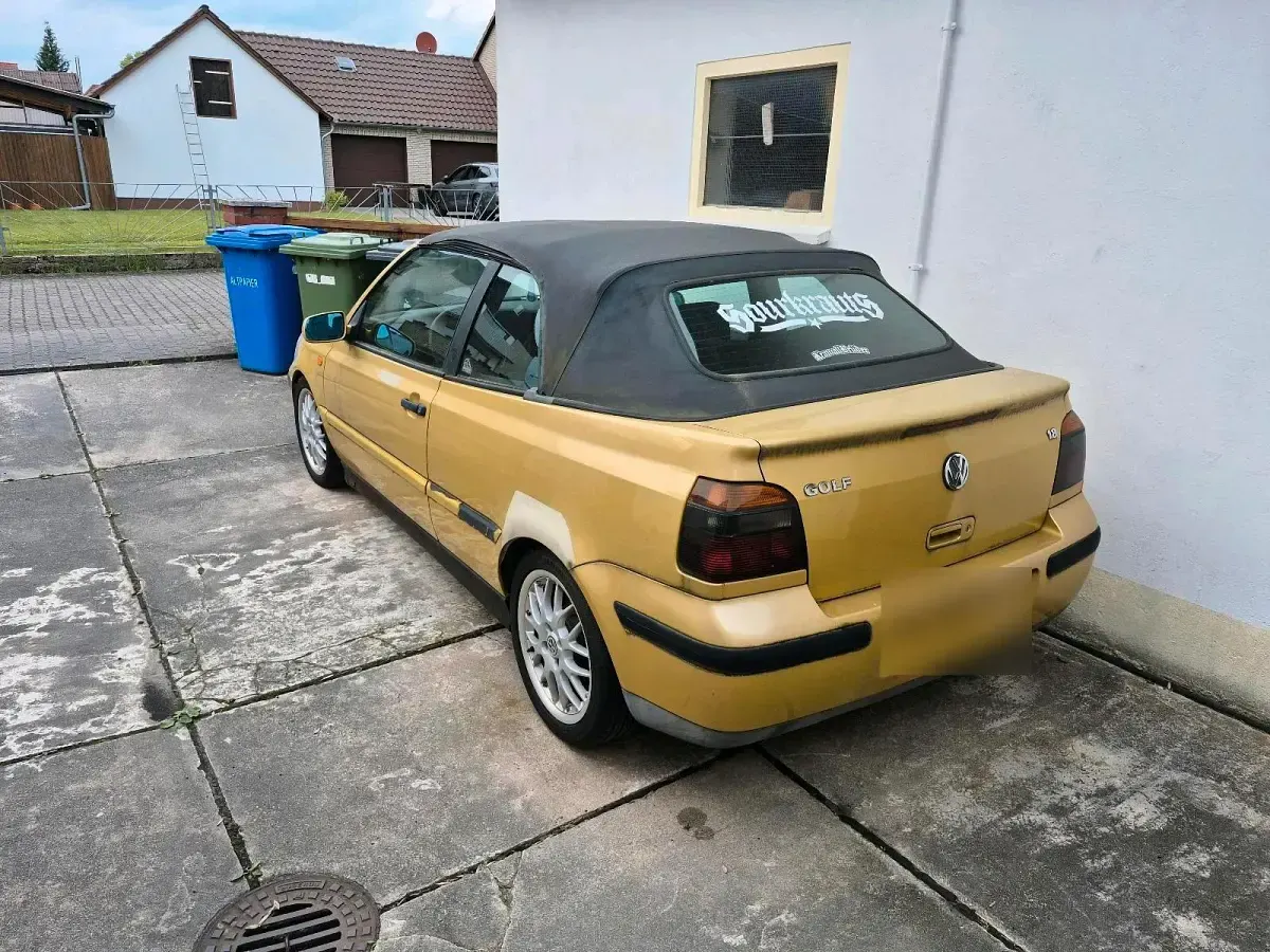 Gebraucht VW Golf Cabriolet 101 PS (74 kW) 1998 Cabrio