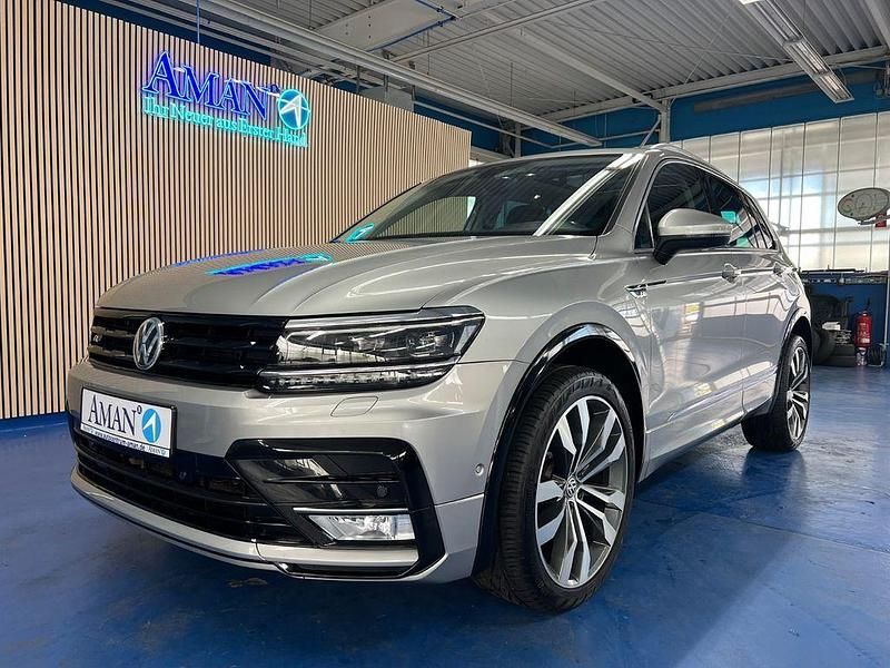 Grau Gebraucht 2017 VW Tiguan Highline SUV | 24.000 € (Fairer Preis) - Bild 1/4