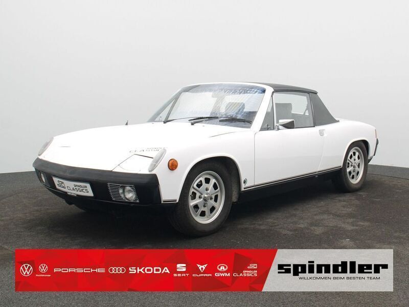 Weiß Gebraucht 1973 Porsche 914 Cabrio | 29.980 € - Bild 1/4