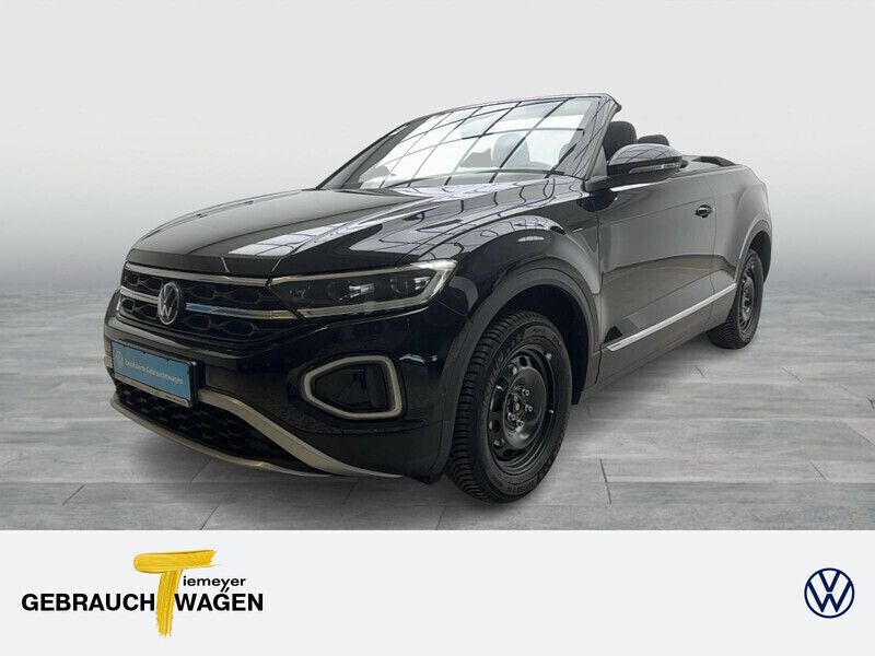 Schwarz Gebraucht 2024 VW T-Roc Cabriolet Style Cabrio | 29.440 € (Fairer Preis) - Bild 1/4