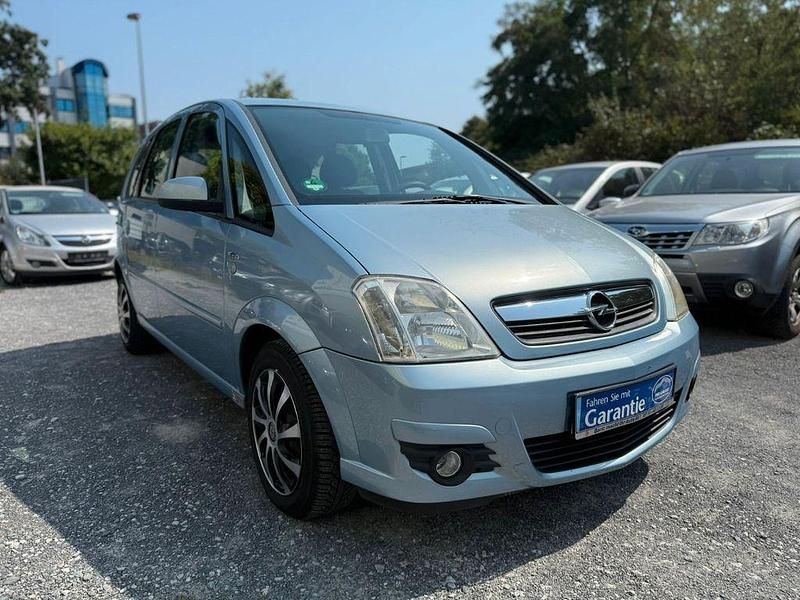 Blau Gebraucht 2009 Opel Meriva Edition Van / Kleinbus | 4.990 € (Teuer) - Bild 1/4