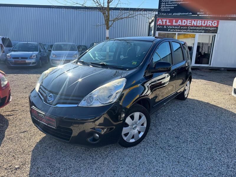 Black (m) Gebraucht 2010 Nissan Note Acenta Van / Kleinbus | 2.950 € (Fairer Preis) - Bild 1/4