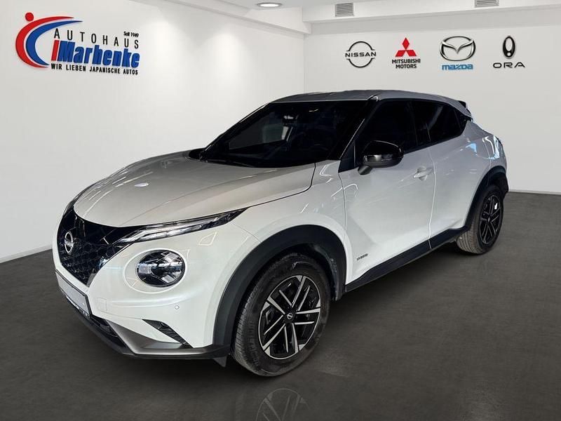 Pearl white black Gebraucht 2024 Nissan Juke N-Connecta SUV | 24.990 € (Etwas zu teuer) - Bild 1/4