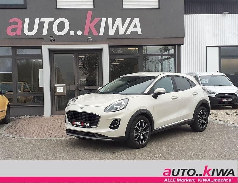Weiß Gebraucht 2020 Ford Puma Titanium SUV | 21.490 € (Etwas zu teuer) - Bild 1/4