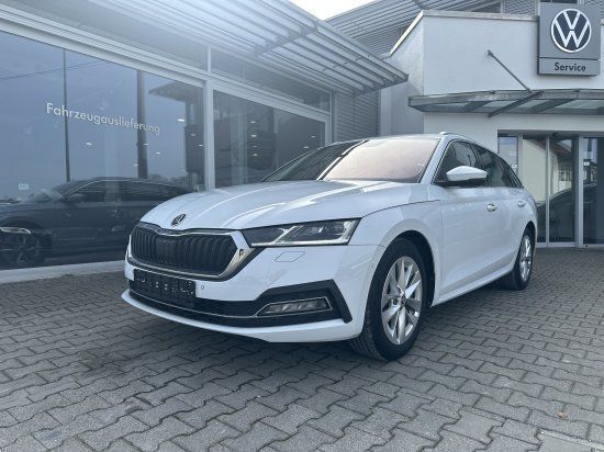 Weiß Gebraucht 2020 Skoda Octavia G-TEC First Edition Kombi | 17.480 € (Fairer Preis) - Bild 1/4