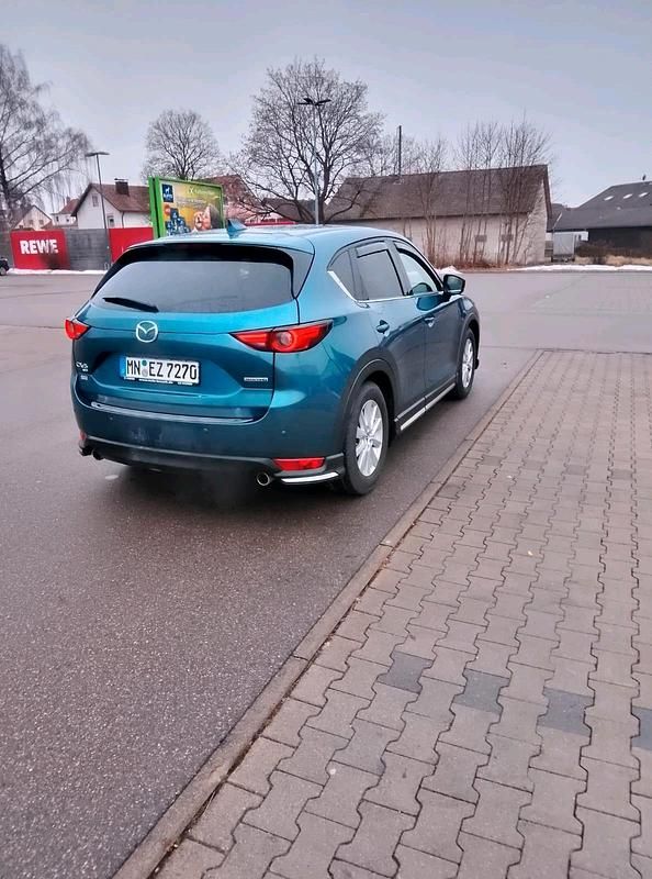 Gebraucht Mazda CX-5 194 PS (142 kW) 2021 Blau SUV