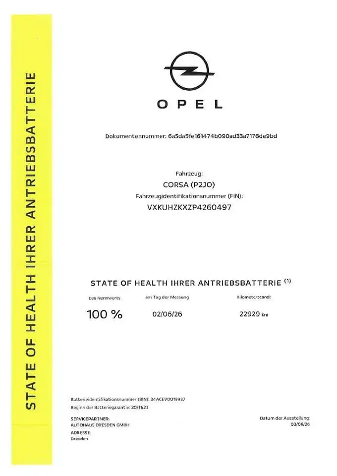 Gebraucht Opel Corsa-e Edition 100 kW (136 PS) 2023 Schwarz Kleinwagen