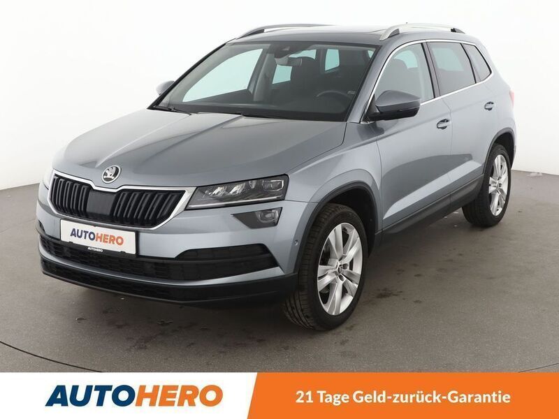 Grau Gebraucht 2018 Skoda Karoq Style SUV | 22.490 € (Fairer Preis) - Bild 1/3