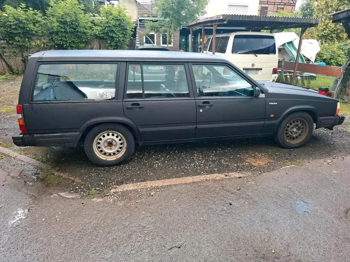 Gebraucht Volvo 740 1989 Schwarz Kombi