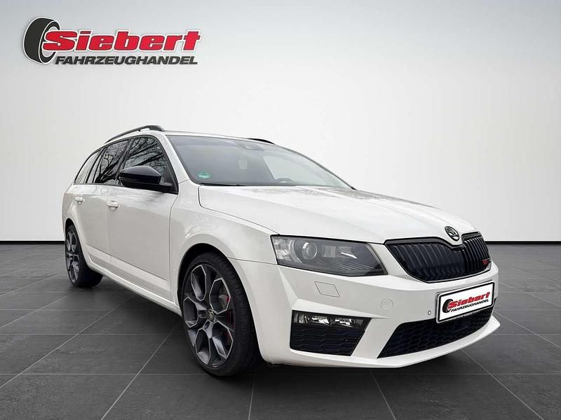 Candyweiss Gebraucht 2015 Skoda Octavia RS Kombi | 11.990 € (Fairer Preis) - Bild 1/4