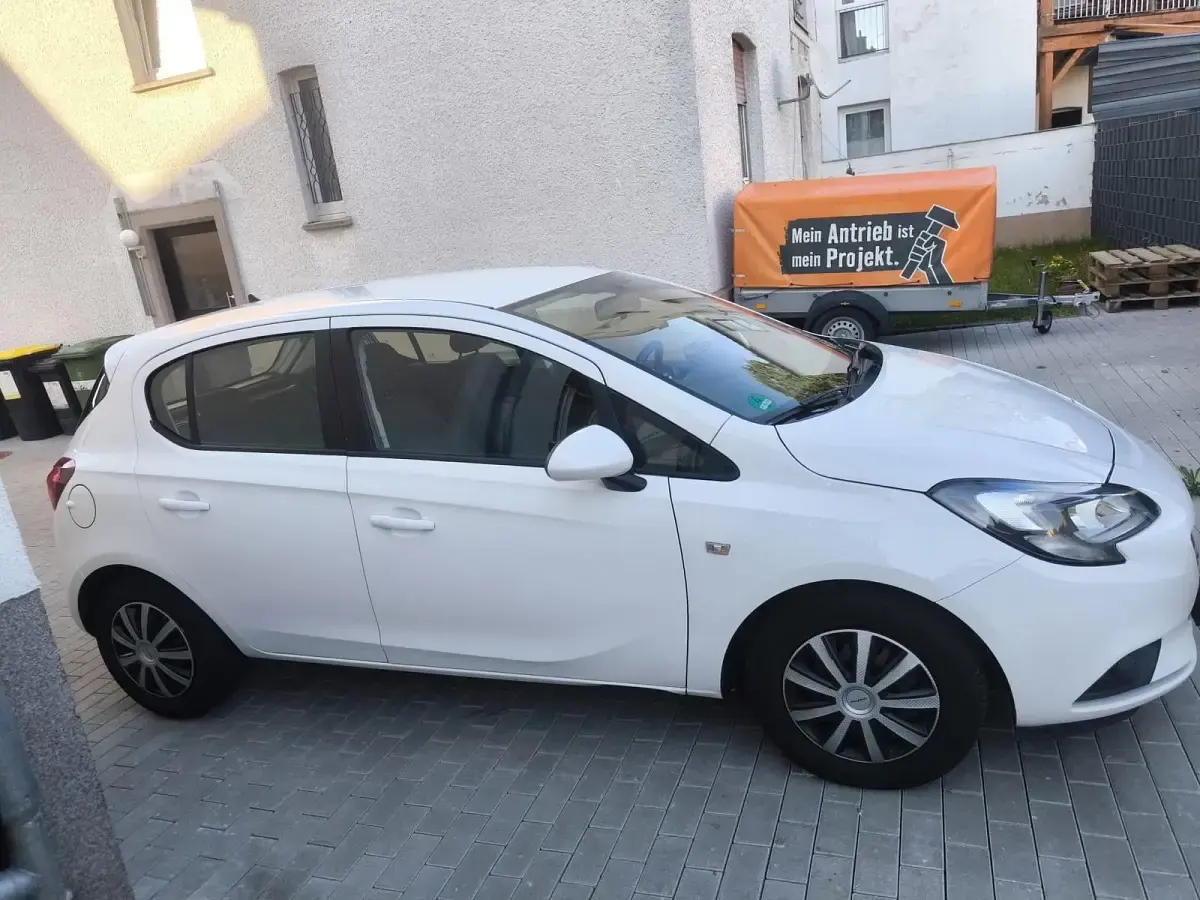 Gebraucht Opel Corsa 90 PS (66 kW) 2015 Weiß Kleinwagen