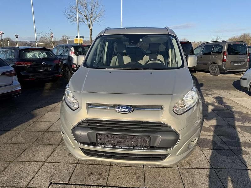Gebraucht Ford Tourneo Connect Titanium 101 PS (74 kW) 2016 Titangrau metallic Van / Kleinbus