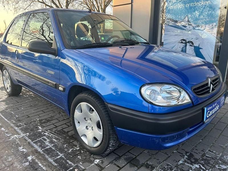 Gebraucht Citroën Saxo 60 PS (44 kW) 2001 Blau Kleinwagen