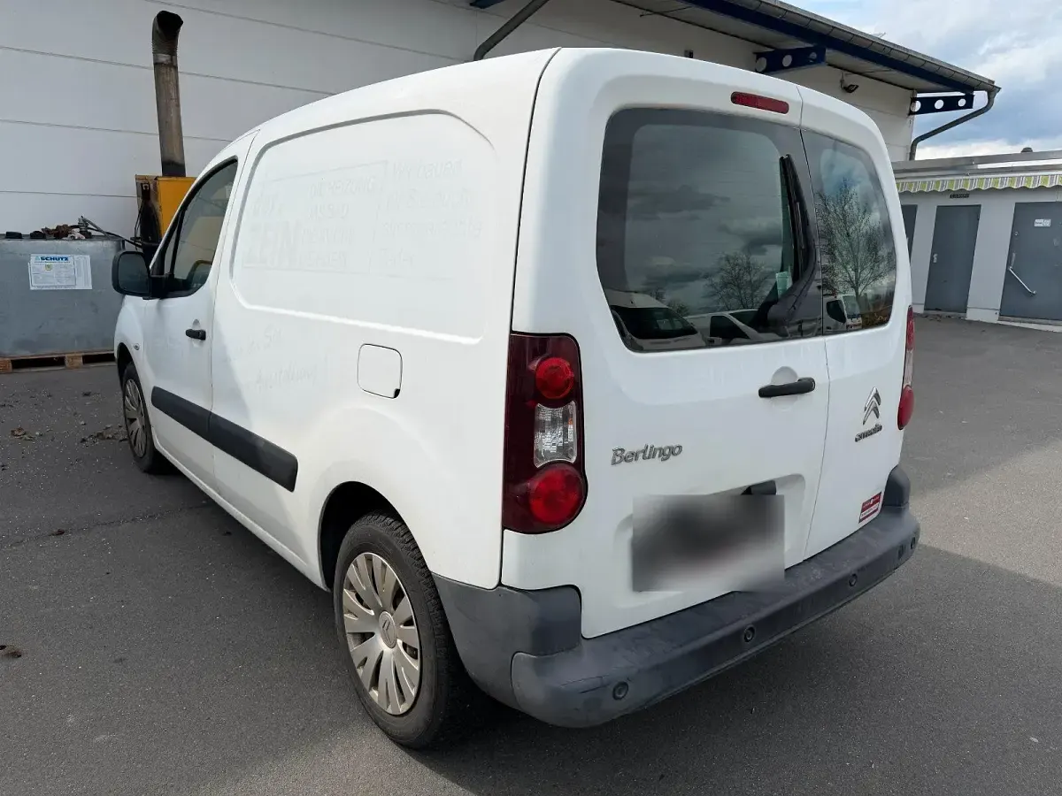 Gebraucht Citroën Berlingo 75 PS (55 kW) 2015 Weiß Van / Kleinbus
