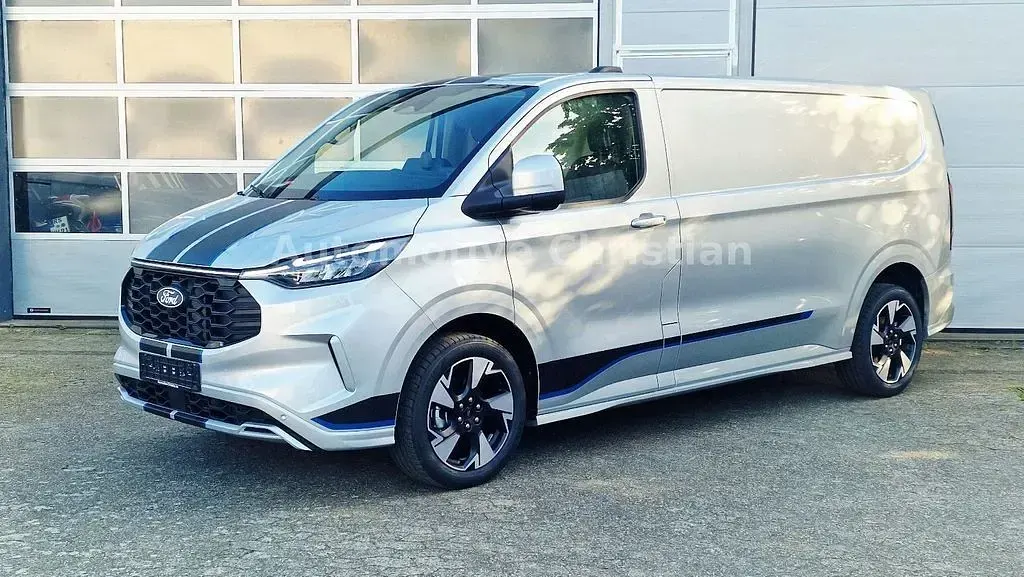 Ny Ford Transit Custom Sport 170 HK (125 kW) 2026 Sølv MPV
