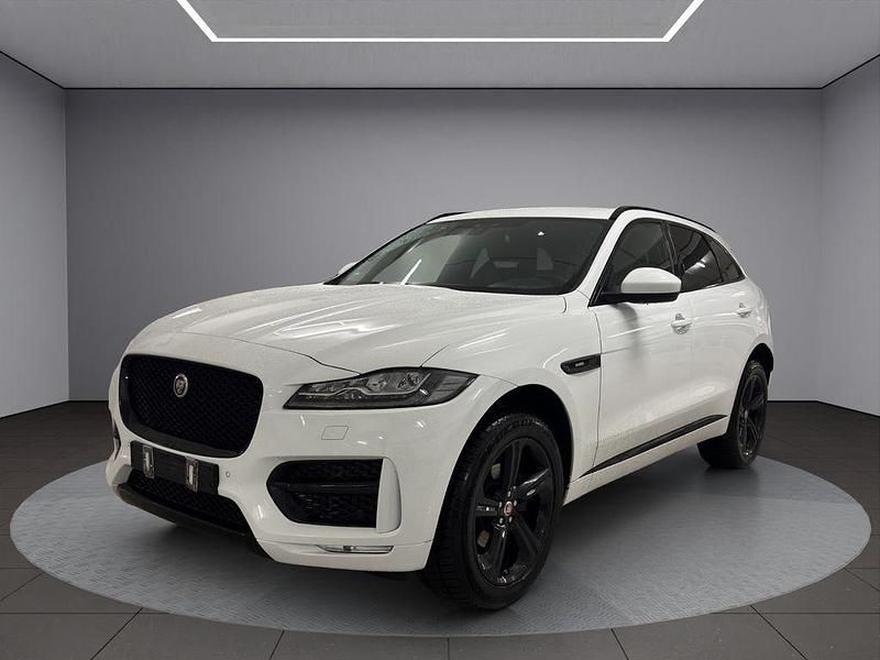 Weiß Gebraucht 2018 Jaguar F-Pace R-Sport SUV | 18.900 € (Fairer Preis) - Bild 1/4