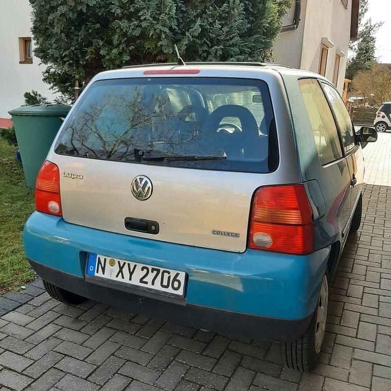 Gebraucht VW Lupo Basis 50 PS (36 kW) 2003 Blau Kleinwagen