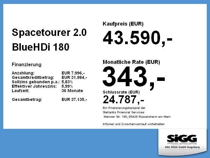 Neu Citroën Spacetourer 177 PS (130 kW) 2026 Grün Van / Kleinbus