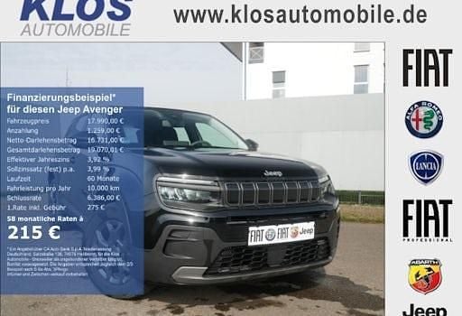 Gebraucht Jeep Avenger Longitude 101 PS (74 kW) 2024 Schwarz SUV