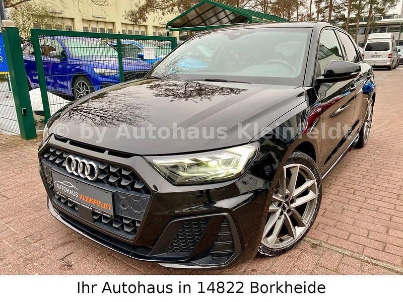 Mythosschwarz Gebraucht 2019 Audi A1 Sportback S-Line Kleinwagen | 19.990 € (Teuer) - Bild 1/4
