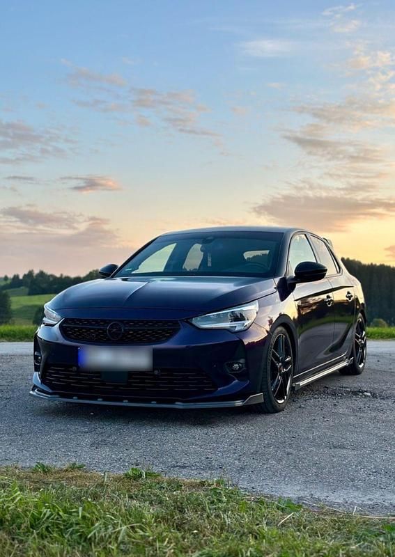 Schwarz Gebraucht 2021 Opel Corsa GS Line Kleinwagen | 14.000 € (Guter Preis) - Bild 1/3