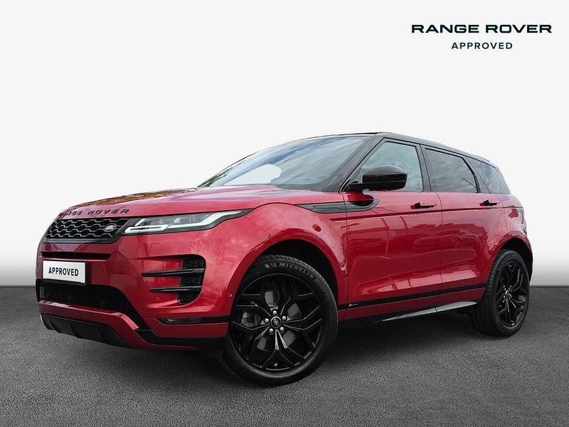 Rot Gebraucht 2019 Land Rover Range Rover evoque SE Dynamic SUV | 31.775 € (Etwas zu teuer) - Bild 1/4