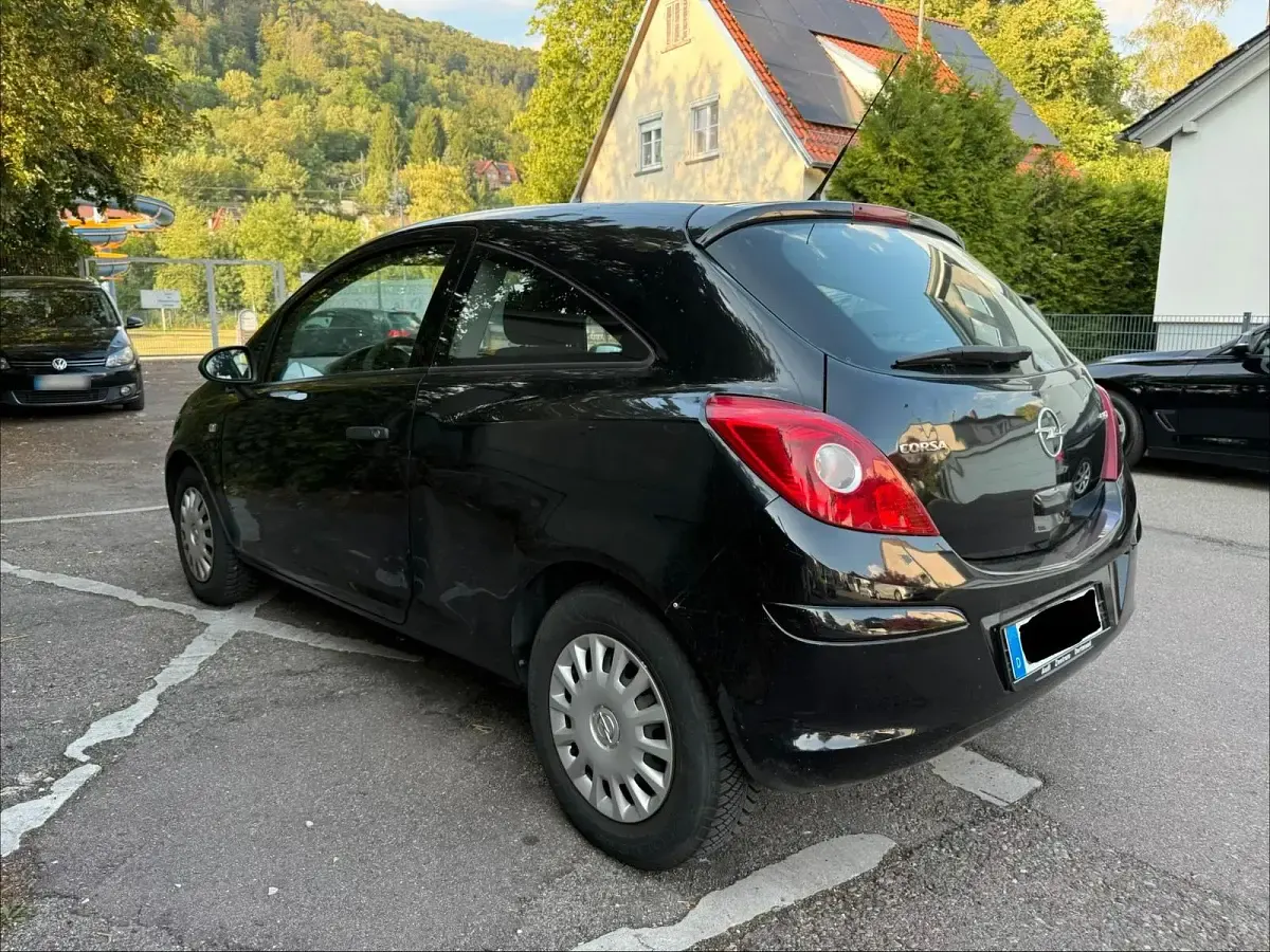 Gebraucht Opel Corsa 60 PS (44 kW) 2009 Schwarz Kleinwagen