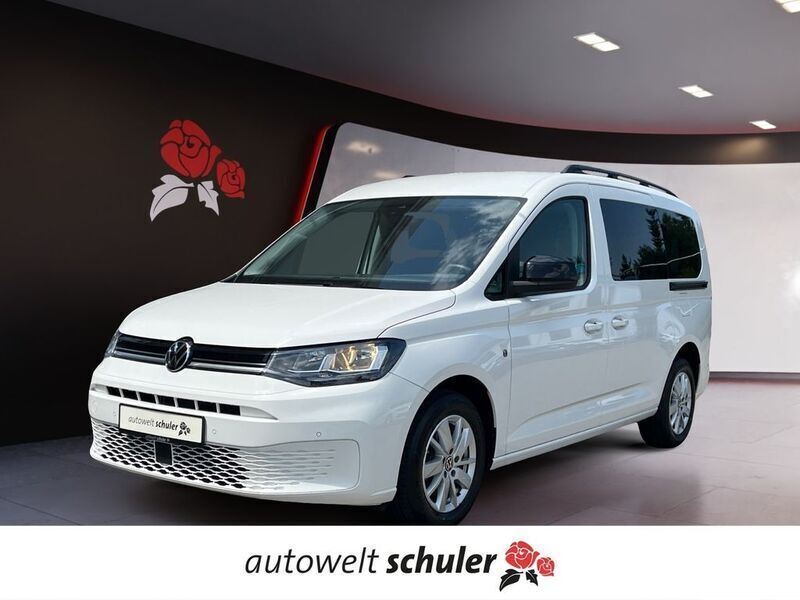 Weiß Gebraucht 2023 VW Caddy Maxi Life Van / Kleinbus | 35.549 € (Etwas zu teuer) - Bild 1/4