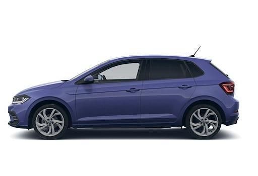 Neu VW Polo Style 95 PS (69 kW) 2025 Violett Limousine