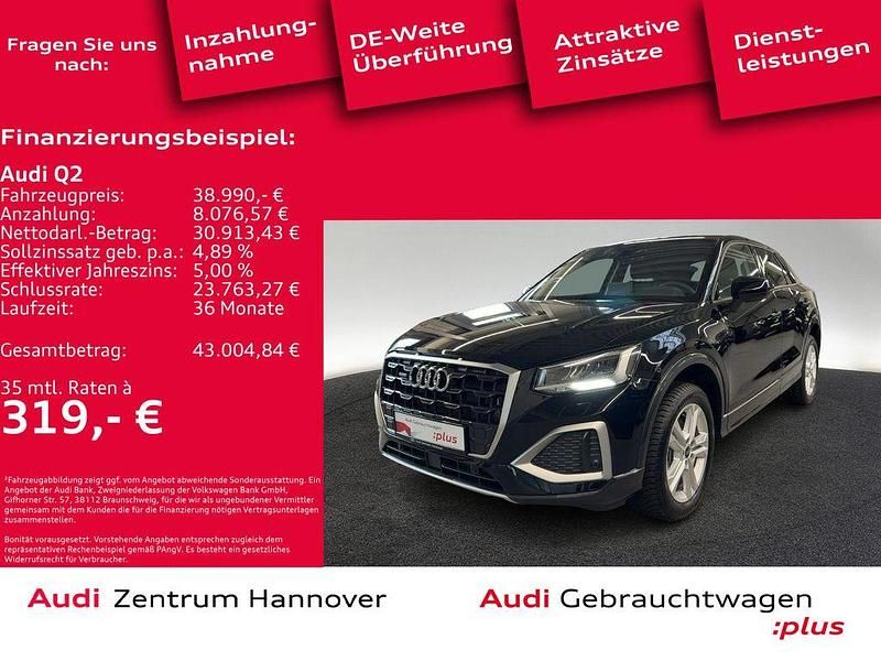 Brillantschwarz Gebraucht 2025 Audi Q2 Advanced Plus SUV | 38.990 € (Teuer) - Bild 1/4