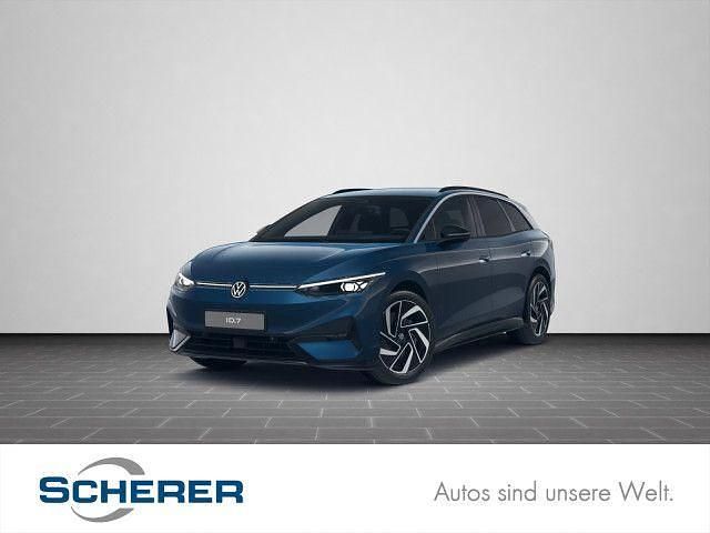 Aquamarinblau metallic Gebraucht 2025 VW ID.7 Pro Kombi | 53.500 € (Teuer) - Bild 1/4