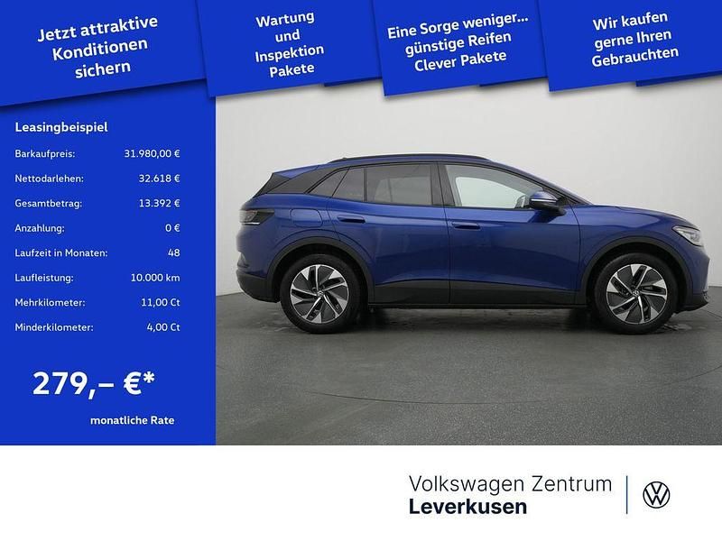 Gebraucht VW ID.4 Pure 125 kW (170 PS) 2025 Blau / blue dusk (metallic) SUV