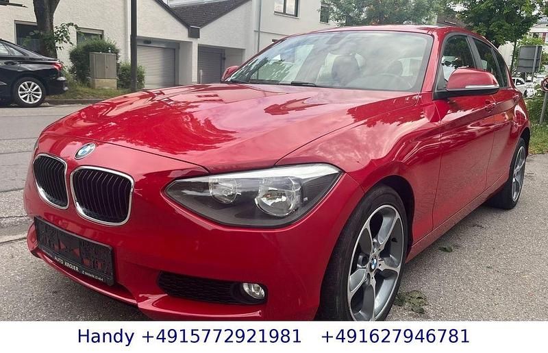 Gebraucht BMW 116 Comfort Edition 116 PS (85 kW) 2012 Karmesinrot Kleinwagen