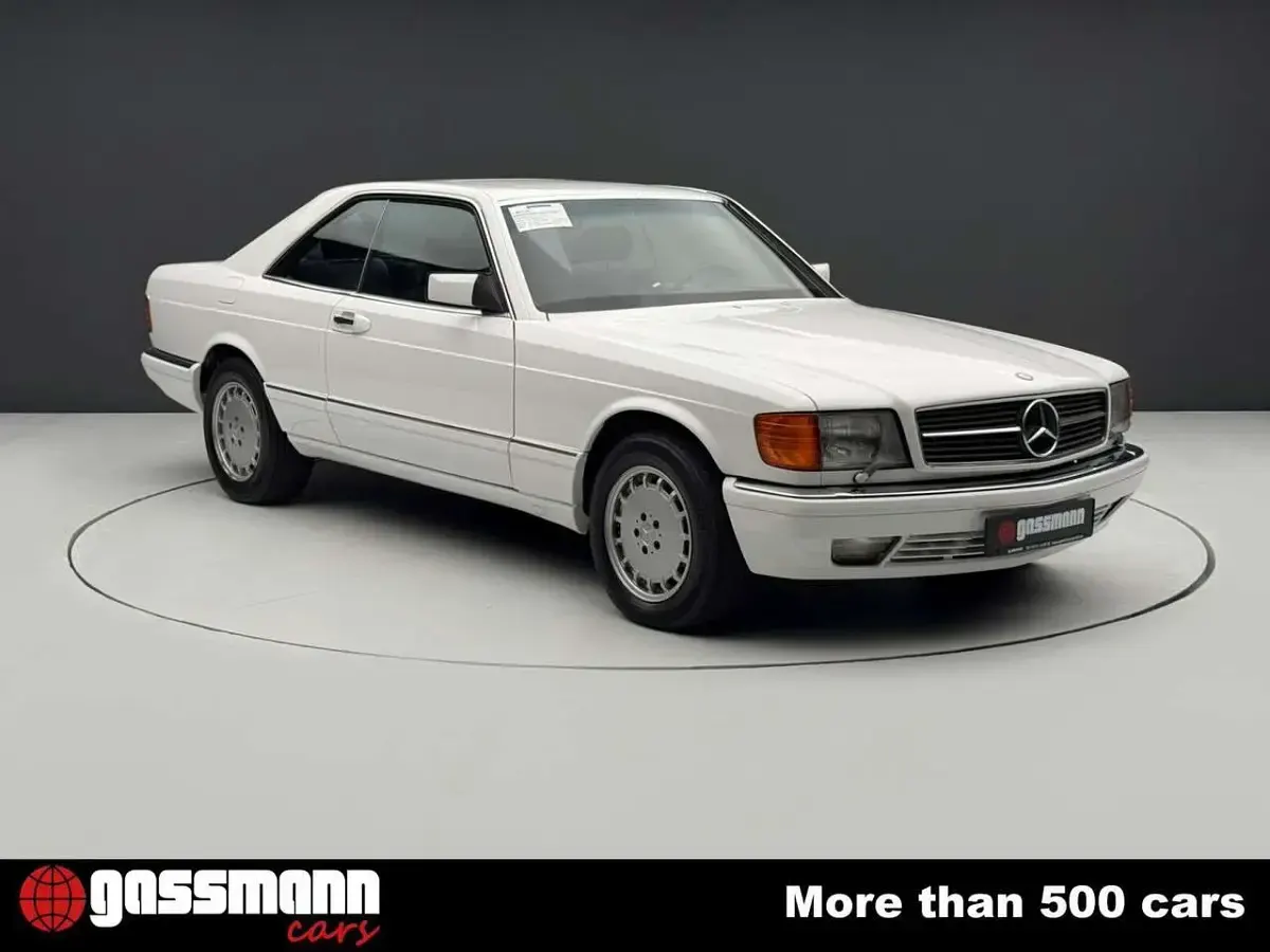 Gebraucht Mercedes 560 279 PS (205 kW) 1989 Weiß Coupé