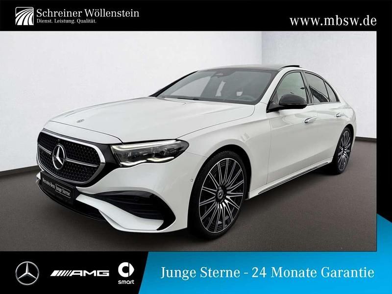 Gebraucht Mercedes E450 AMG 367 PS (269 kW) 2025 Weiss manufaktur opalithweiß bright Limousine