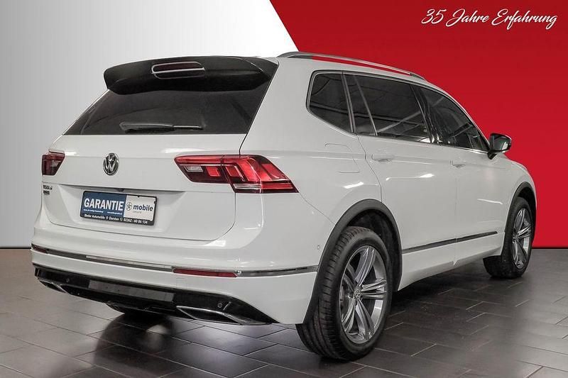 Gebraucht VW Tiguan Allspace Comfortline 150 PS (110 kW) 2021 Weiß SUV